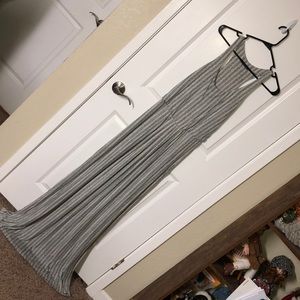 Racer back maxi dress